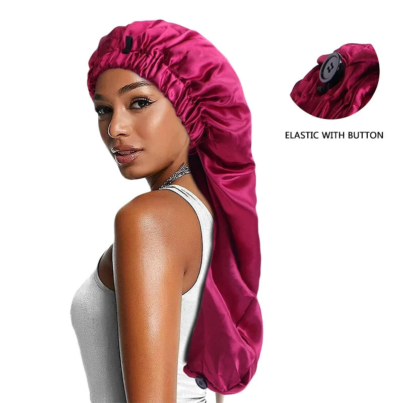 Satin Bonnets and Headwraps: Protecting Hair Overnight