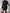 Women's Rib-Knit High-Neck Long Sleeve Sweater Dress, Solid Color, 100% Acrylic
