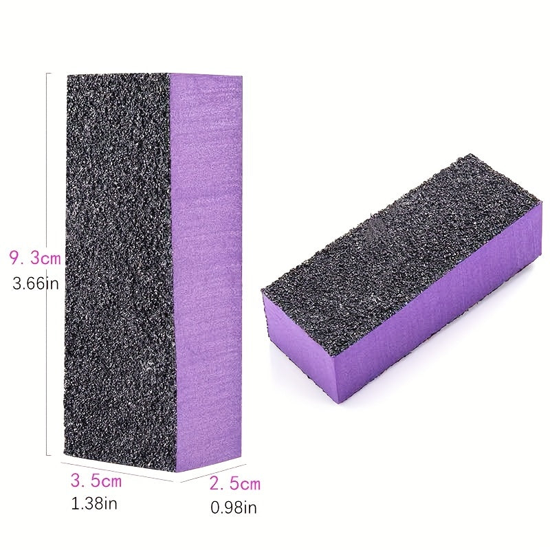 Nail Buffer & File Set — Sanding, Buffing & Polishing Sticks for Smooth, Shiny Nails