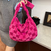 Plush Faux Fur Large Tote Bag for Women - Lightweight Zipper Shoulder Handbag, Soft Casual Chic, White