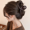 Large Hair Claw Clip - Minimalist Shark Clip with Cross Design for Thick & Thin Hair (1pc/2pcs)