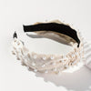 Solid Color Headband 1-Pack - Women's Polyester Hairband for Dress Up