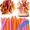 Spiral No-Heat Hair Curlers 18/30/40-Pack Heatless Curling Rods with Styling Hooks for Long & Medium Hair