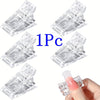 Polygel Nail Extension Clamps – Poly Gel Builder Tip Clips for LED Curing, Reusable Manicure Tool (1/5/10/20 Pack)