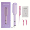 32mm Wave Curling Iron - Adjustable Temperature, Fast Heat & Anti-Scald Safety (Pink or Purple)