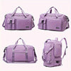 Large Capacity Women's Travel & Sports Backpack with Detachable Strap and Multiple Pockets