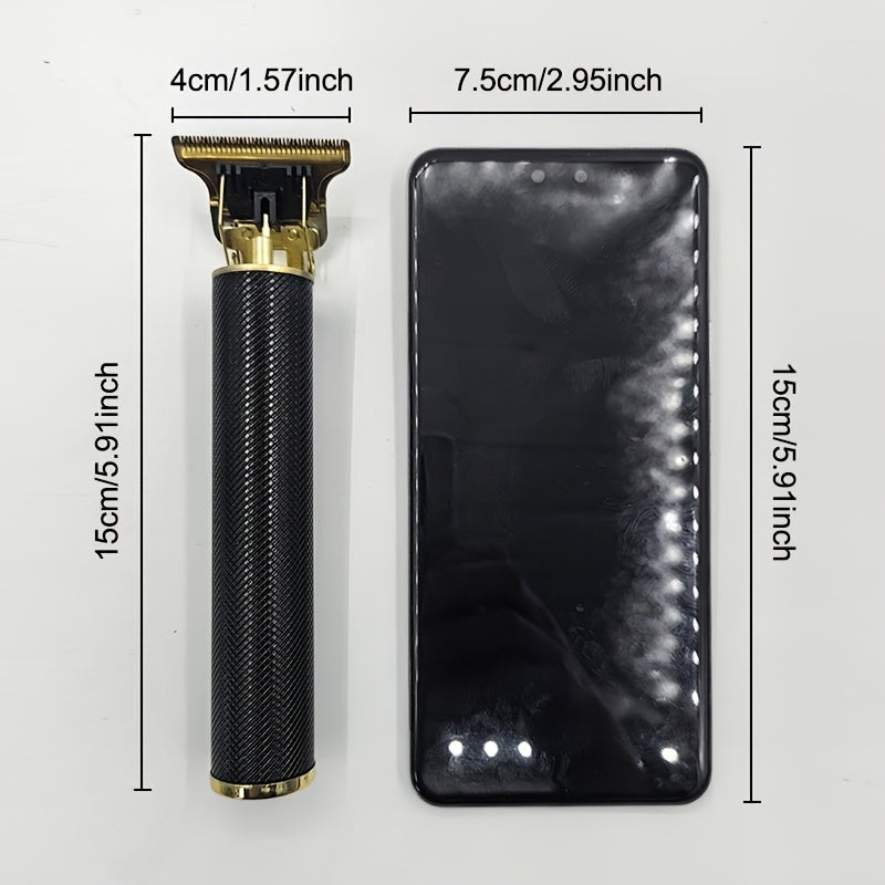 Cordless USB Rechargeable Hair Clipper Trimmer Set - Professional Hair Cutting Kit