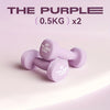 Neoprene Coated Dumbbell - Lightweight Non-Slip Hand Weight for Yoga, Pilates and Travel