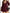 Plus Size V-Neck Red Drawstring Knit Dress for Women