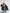 AFTF BASIC Women's Long Faux Mink Fur Jacket, Asymmetrical Hem Motorcycle Coat with Turnover Collar and Faux Fur Lining