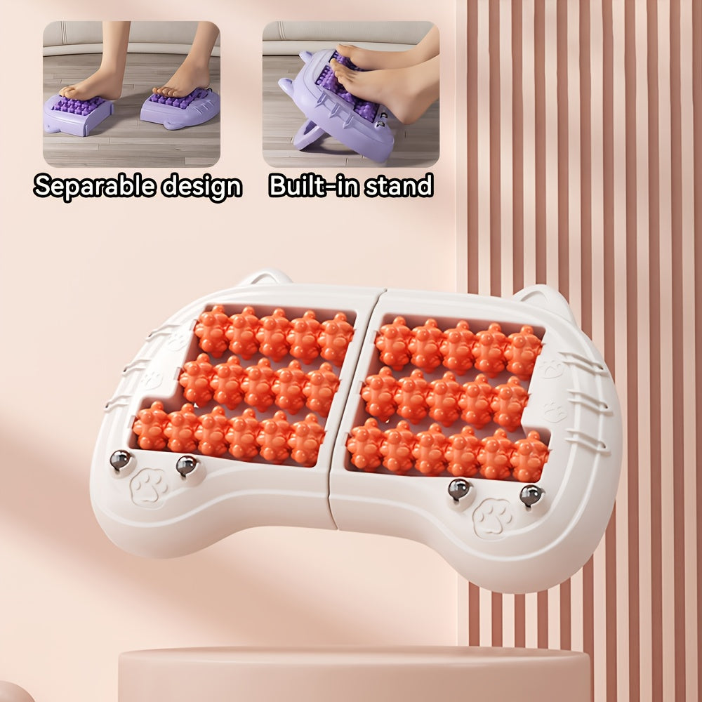 Foot Massage Roller – Ergonomic Acupressure Ball Massager for Feet & Legs | Portable Gua Sha Circulation Booster