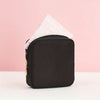 Solid Color Mini Makeup Bag – Portable Zipper Cosmetic Pouch & Sanitary Napkin Storage Clutch for Women