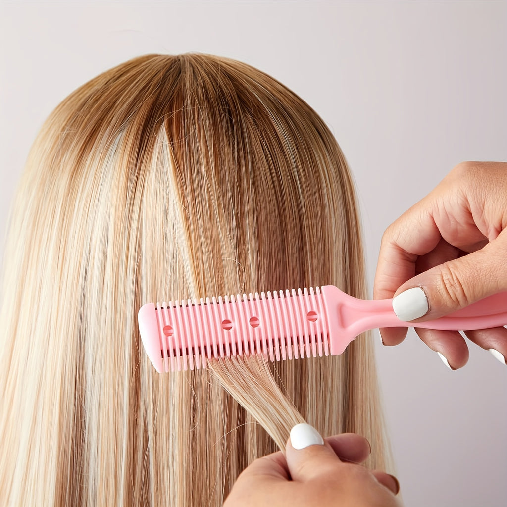 Dual-Sided Razor Trimmer Comb – Hair Thinning & Cutting Tool (1-Pack)