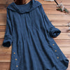 Women's Asymmetrical Plaid Hooded Shirt – Long-Sleeve Drawstring Waist-Tie Casual Blouse