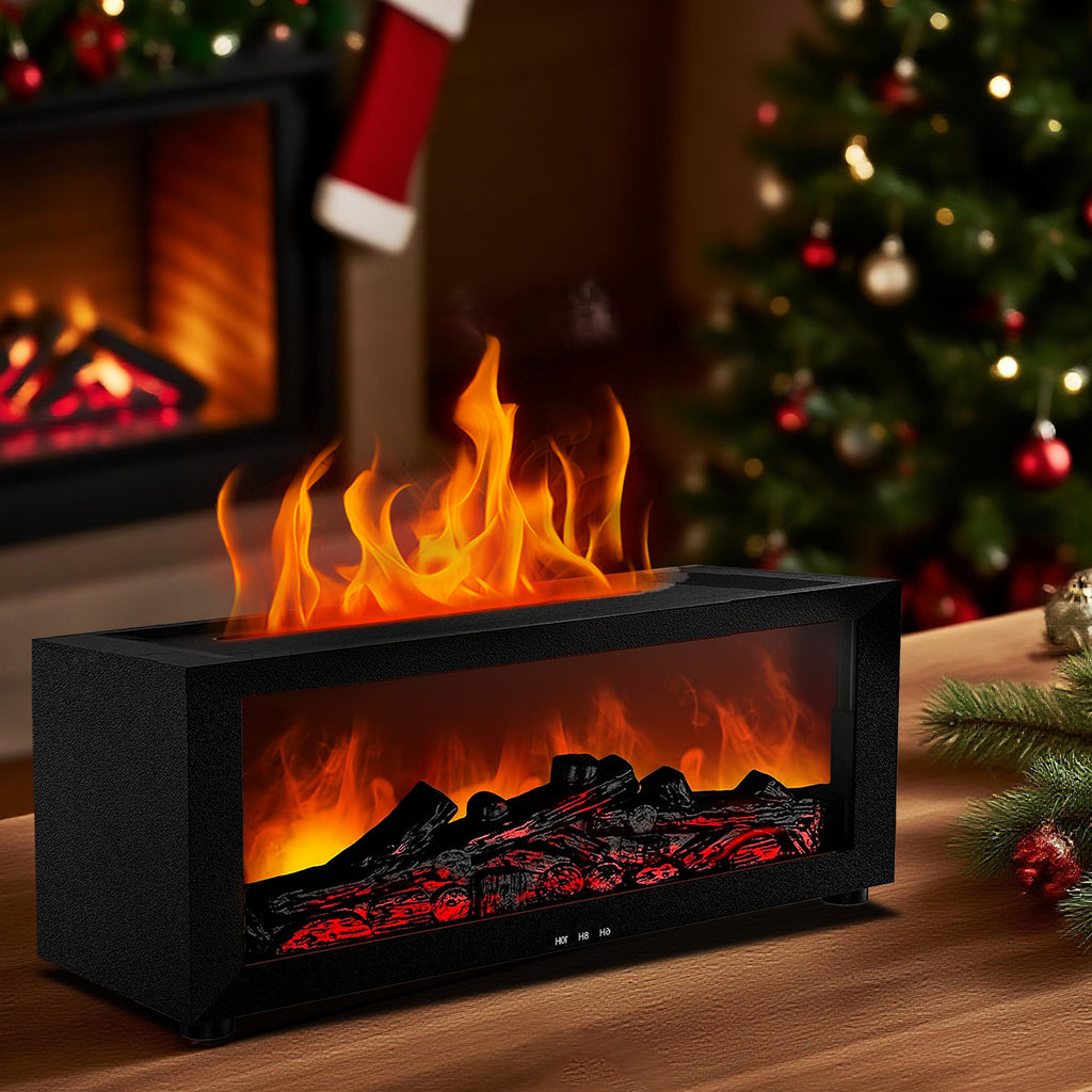 550ml (18.6 fl oz) Ultrasonic Essential Oil Diffuser with 12-Pack Oils, Remote, 7-Color LED & Timers — Large Aroma Humidifier for Bedroom Spa Yoga Hotel