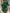 Elegant Women's V-Neck A-Line Dress with Bird & Floral Print — Long Sleeve Polyester, Green with Gold Accents