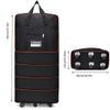 Foldable Travel Luggage Bag with Wheels – Extra Large Expandable Packing & Moving Storage Bag for Business Trips and Study Abroad