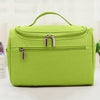 Large Capacity Travel Toiletry Bag – Multifunctional Oxford Fabric Cosmetic Organizer with Zipper & Top Handle (Men & Women)