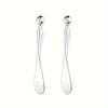 2-Pack Metal Eye Cream Applicator & Facial Roller Massage Wand - Reduce Puffiness, Eye Massage Tool