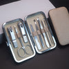Professional Manicure And Pedicure Set, Nail Clipper Nail Cutter Nail Files Ear Spoon, Beauty Tools Grooming Set with Portable Case, for Nail Care, for Household And Travel