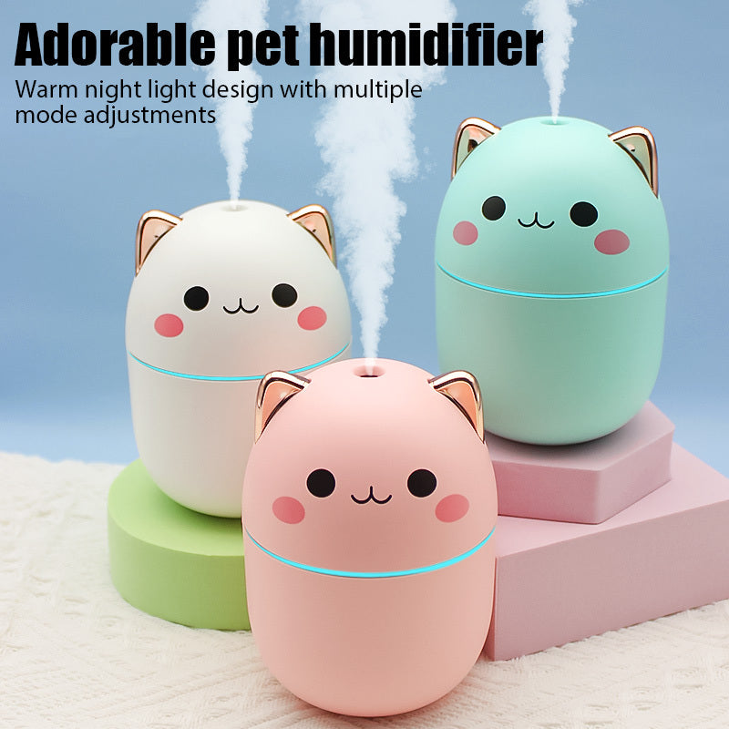USB Aroma Diffuser & Cool Mist Humidifier 8.8oz (250ml) Portable Ultrasonic Humidifier for Home, Bedroom, Car