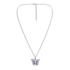 Classic Butterfly Pendant Necklace I Love You Charm Women's Fashion Jewelry
