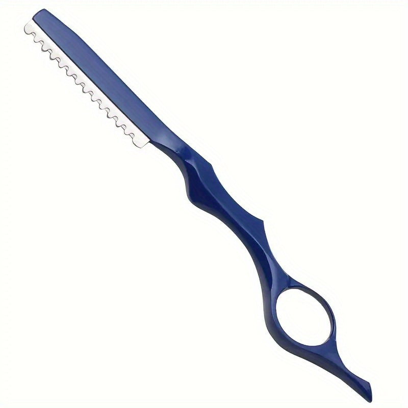 Safety Hair Trimming Razor 17.5 cm (6.9 in) – Replaceable Blade Eyebrow & Hair Cutting Tool for Barbers Salon