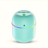Portable USB Aromatherapy Humidifier - Mini Quiet Mist Diffuser with Nightlight for Bedroom, Office & Car