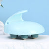 Full-Body 7-Bead Massage Roller - Manual Abdominal & Leg Massager with ABS Beads, Meridian Therapy, Pink/Beige/Peach
