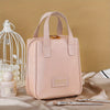 White Faux Leather Large Capacity Makeup Bag - Portable Double-Zipper Cosmetic Organizer for Travel & Home