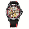 LIGE Women's Mechanical Luminous Watch — Fashion Casual Sports Watch with Silicone Strap