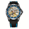 LIGE Women's Mechanical Luminous Watch — Fashion Casual Sports Watch with Silicone Strap