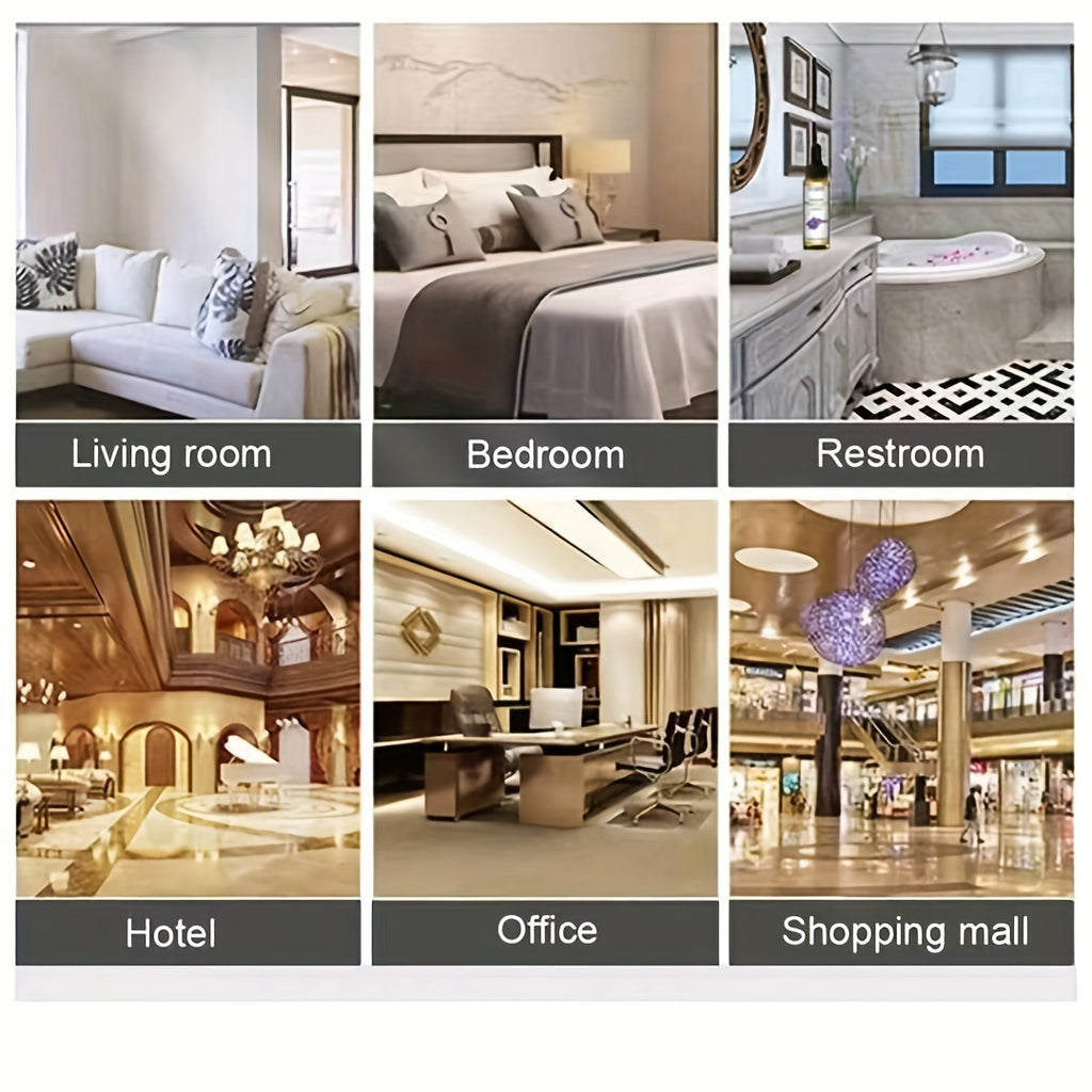 36-Pack Water-Soluble Essential Oils, 12 Scents (3ml Each) – Aromatherapy Diffuser & Perfume Making Set for Home Fragrance and Odor Removal