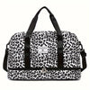 Large Capacity Stripe Travel Duffle Bag - Yoga & Gym Bag, Maternity Luggage Organizer for Short Trips