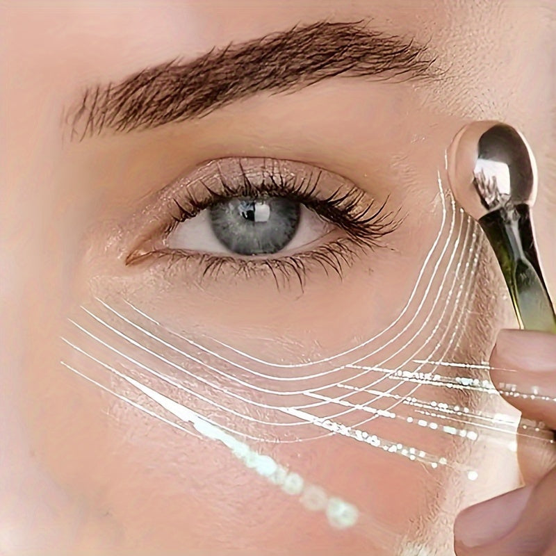 Eye Massage Roller Stick – Cooling Facial Eye Massager, Soothing Under-Eye Care, Hypoallergenic Plastic, Battery-Free