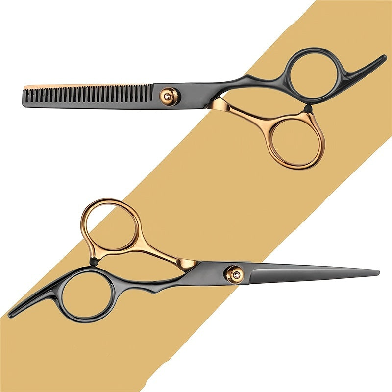 Professional Barber Shears Set - Hair Cutting & Thinning Scissors for Men, Women & Pet Grooming