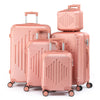 Hard Shell Luggage – 1pc or 5pc Set, 12" (30 cm), 16" (41 cm), 20" (51 cm), 24" (61 cm), 28" (71 cm) Spinner Suitcases with TSA Lock, Corner Protectors & 360° Wheels