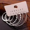 Boho Vintage 14K Gold Plated Zinc Alloy Earring Set for Women – Bohemian Alloy Ear Posts