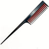 Triple-Row Rat Tail Teasing Comb for Fine Hair — Durable Backcombing & Parting