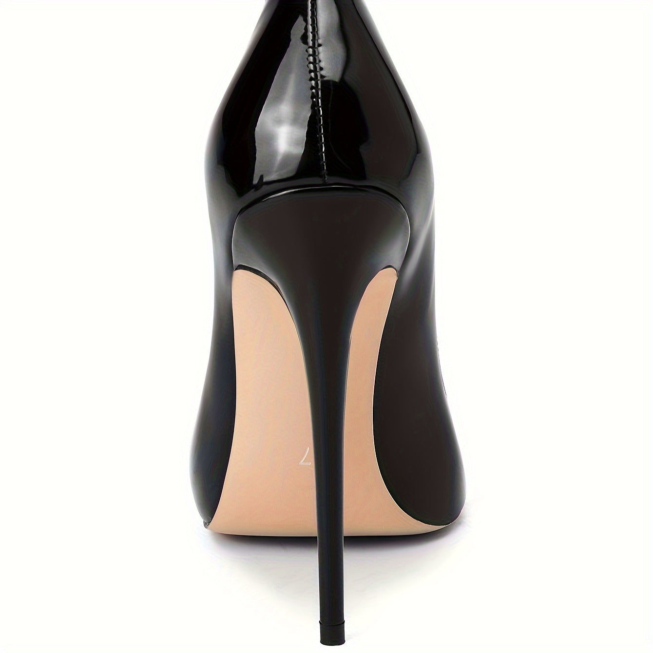 Women's Gradient D'Orsay Stiletto Pumps — Pointed Toe Slip-On Heels for Evening, Party & Formal