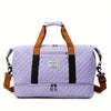Large Travel & Gym Duffle Bag with Shoe Compartment, Yoga Tote & Maternity Carry-On