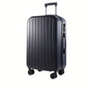 Minimalist 20-Inch (51 cm) Hard Shell Luggage Set — 1 or 2-Piece Carry-On with Spinner Wheels & Square Makeup Bag