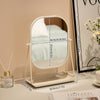 Adjustable Cartoon Metal Photo Frame with Glass Front, Varnished Finish