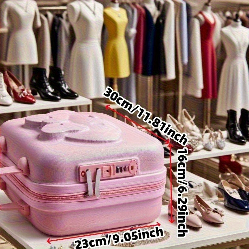 Sanrio Hello Kitty Makeup Pouch – Cute Printed Cosmetic Bag with Handle | Travel Toiletry Organizer & Pencil Case for Women