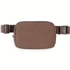 Everywhere Adjustable Belt Bag - Small Nylon Waist Pouch for Workout, Running, Travel, Hiking