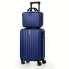 1- or 2-Piece Hard Shell Luggage Set - 20in (51cm) Spinner Carry-On + 14in (36cm) Crossbody Handbag, Wheels, Multi-Color