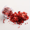Golden Foil Flakes for Nail Art — Metallic Nail Foils for Resin, Epoxy, Tumblers, Face & Eye Makeup, DIY Crafts