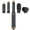 5-in-1 Hot Air Brush - Ionic Blow Dryer, Curler & Straightener | Lightweight Multifunctional Hair Styling Tool