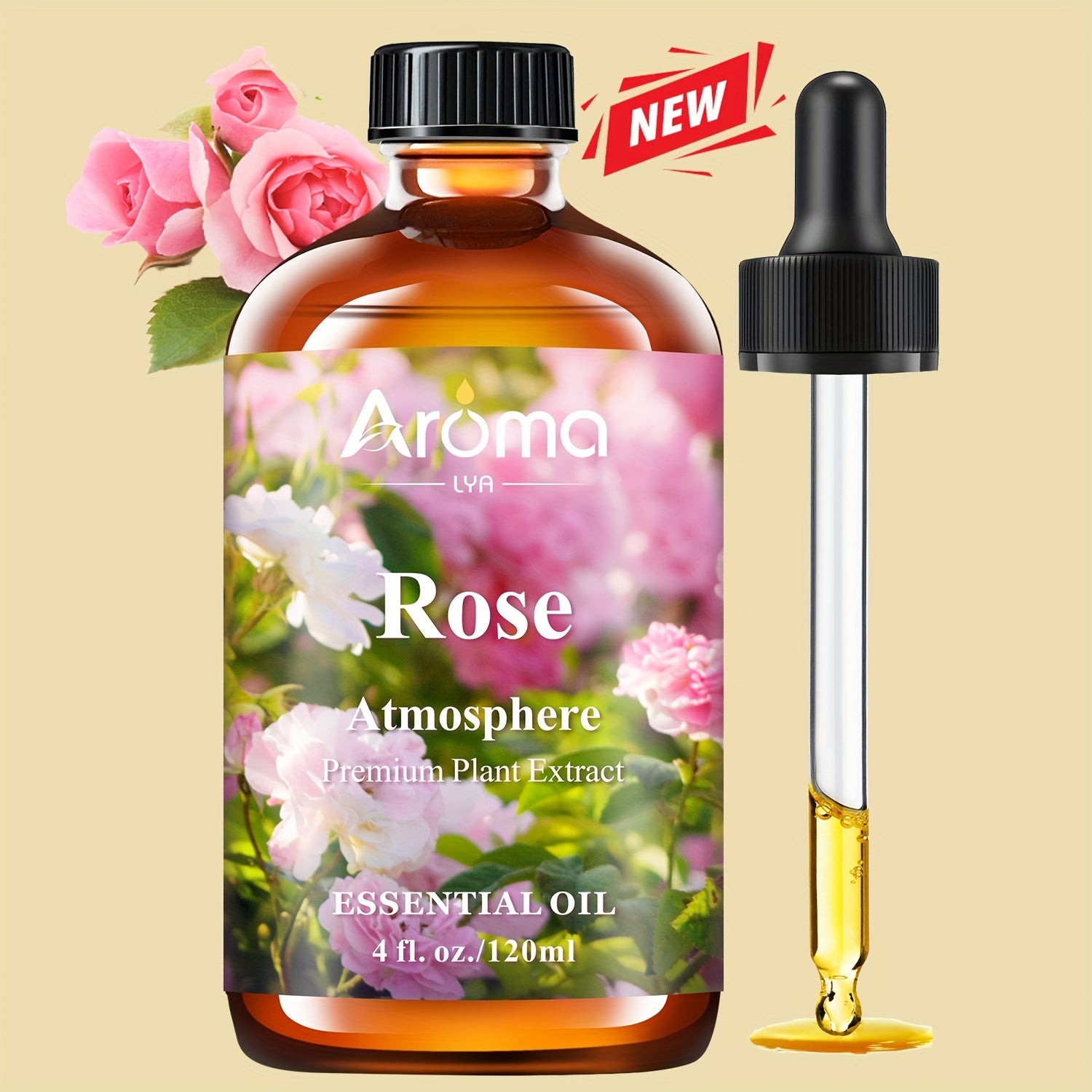 4 fl oz (118 ml) Natural Essential Oil Set – Lavender, Eucalyptus, Frankincense, Lemon, Sweet Orange, Peppermint – Aromatherapy Oils for Diffusers, Candles, Soap Making & Car Freshener