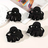 Frosted Octopus Hair Clips - Matte Oval Hairpin, 1/4/9 Pack